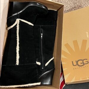 UGG Aubrie wedge tall boots!